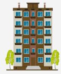 CA apartment  insurance icon